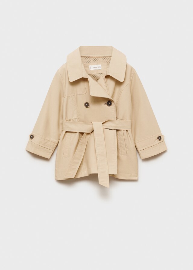 Mango Gabardina Trench Botones