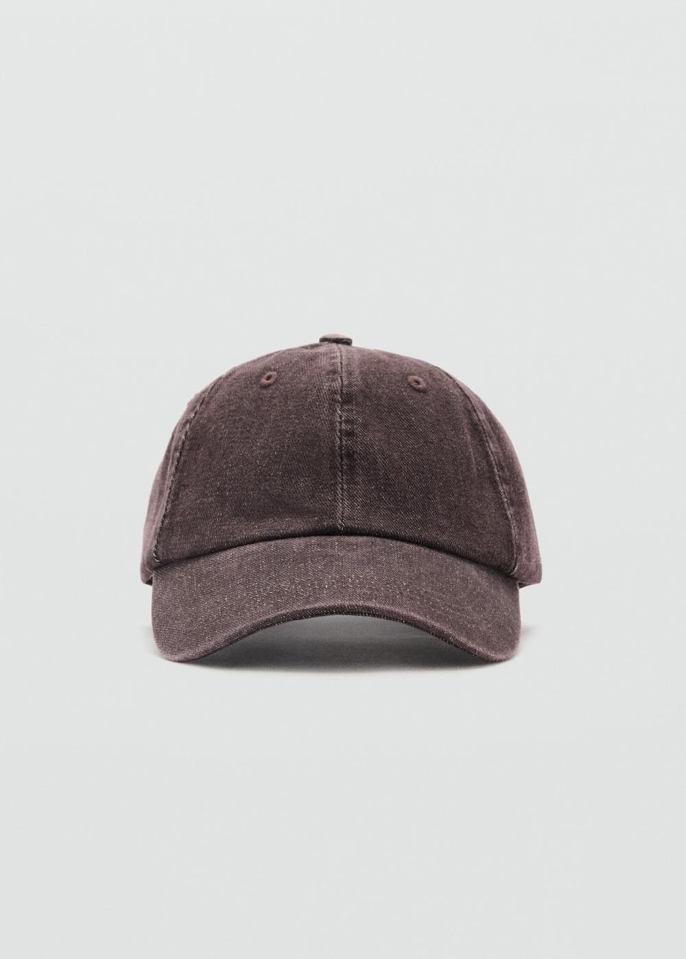 Mango Gorra algodón visera