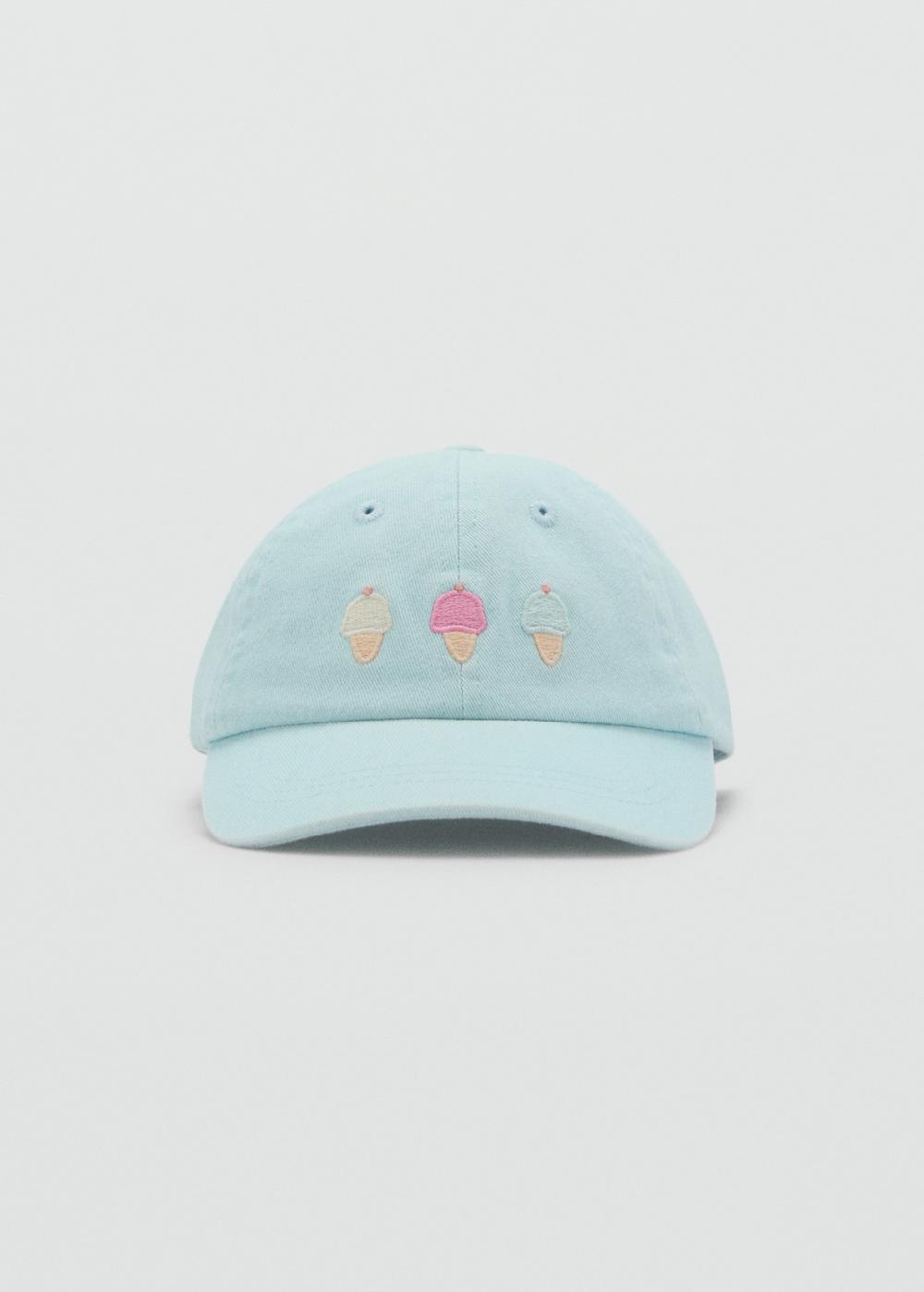 Mango Gorra detalle bordado