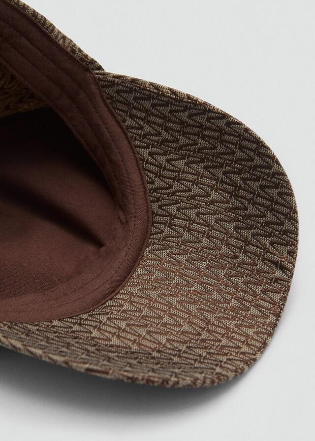 Mango Gorra Estampado Mangologo