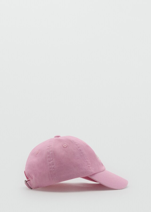 Mango Gorra Visera Bordado