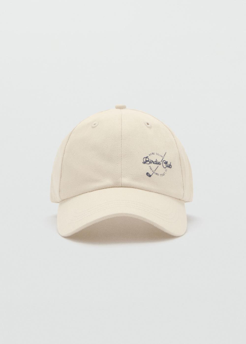 Mango Gorra visera logo