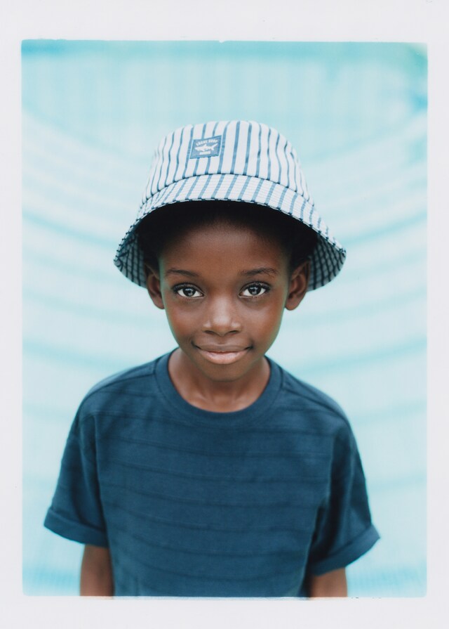 Mango Gorro Bucket Rayas