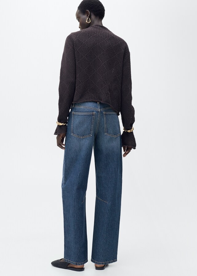 Mango Jeans Balloon Tiro Alto