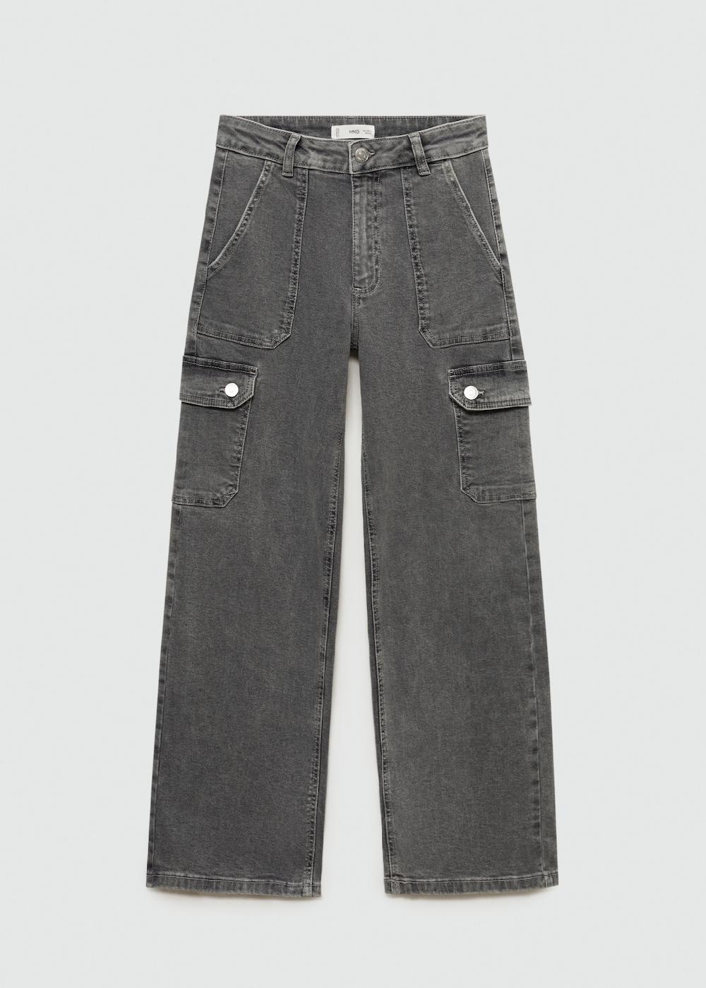 Mango Jeans cargo bolsillos