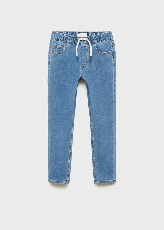 Mango Jeans Cintura Elástica