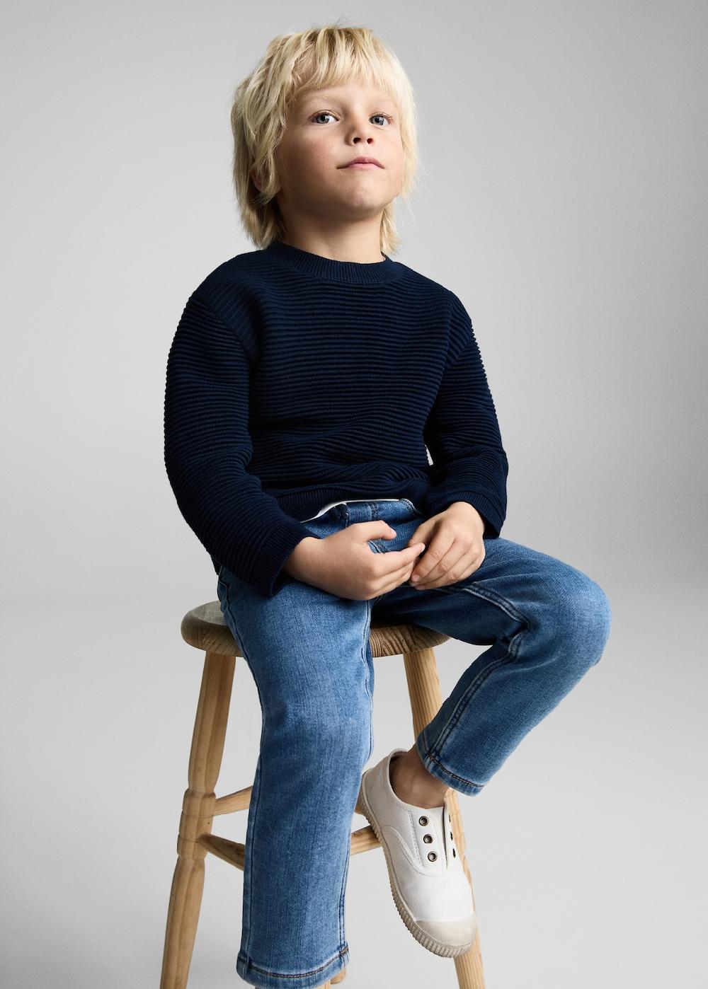 Mango Jeans cintura elástica cordón