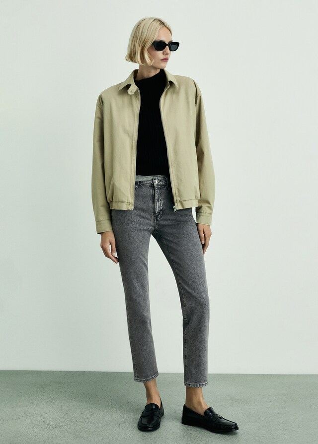 Mango Jeans Claudia Slim Crop