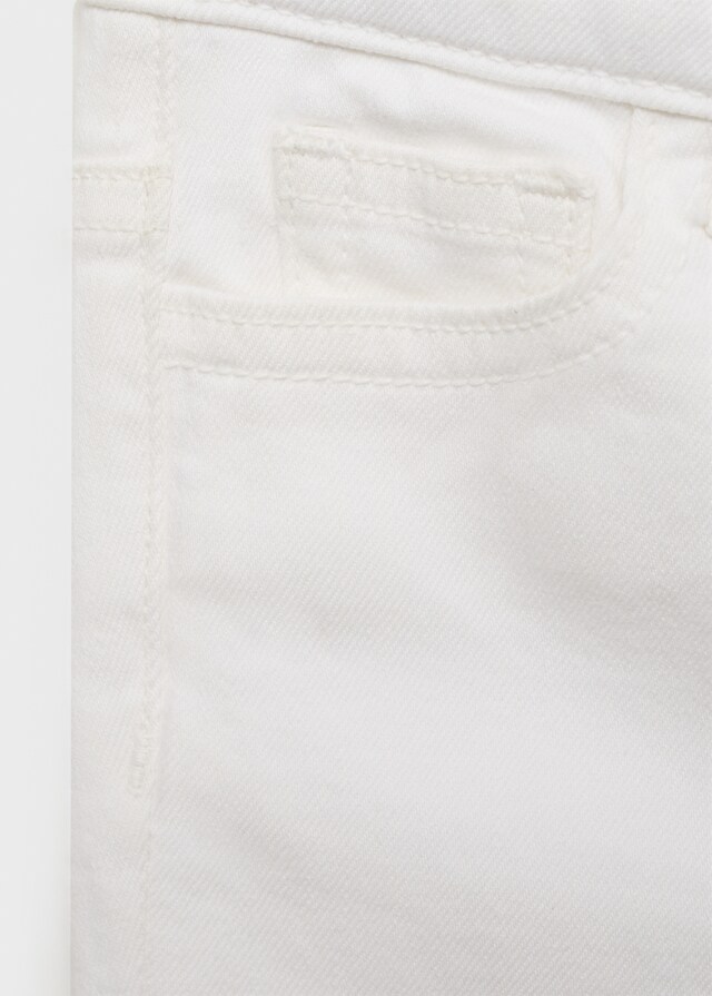 Mango Jeans Flare Bajo Deshilachado