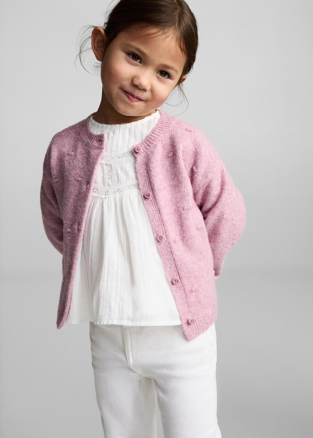 Mango Jeans flare bajo deshilachado