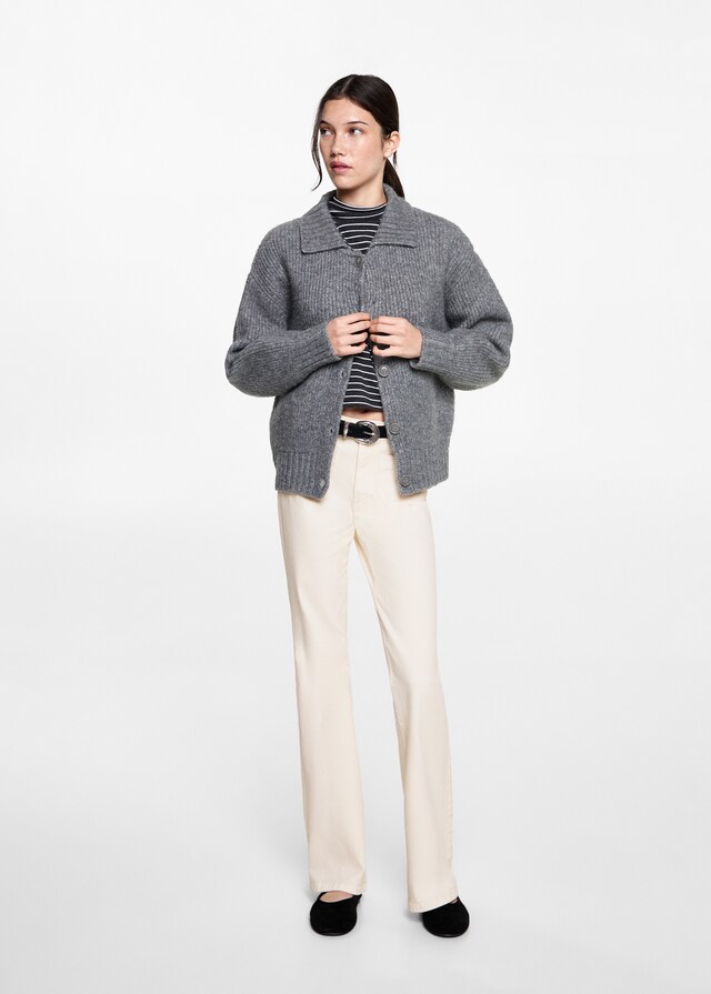 Mango Jeans Flare Bolsillos