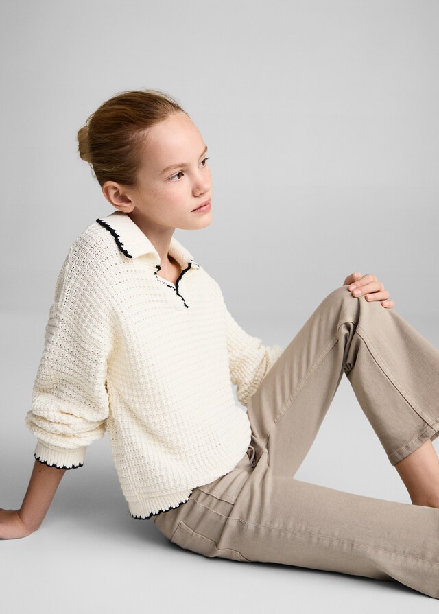 Mango Jeans Flare Bolsillos