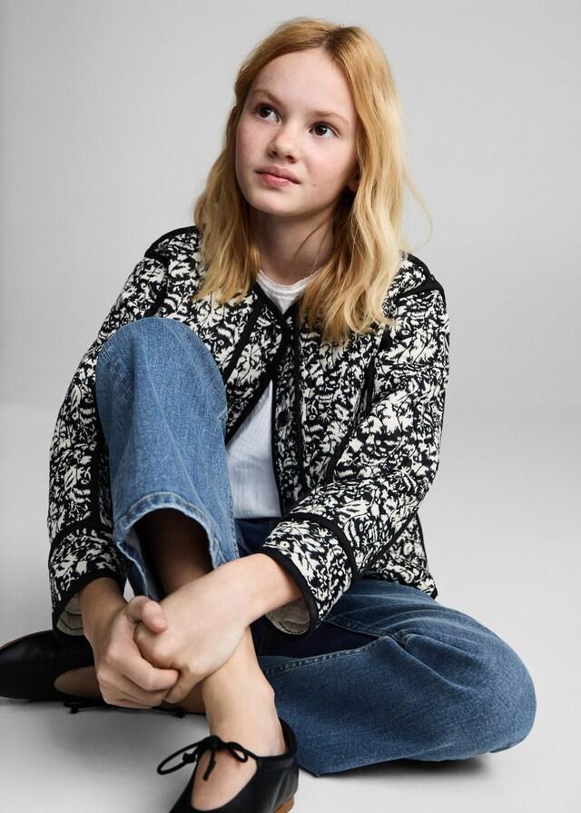 Mango Jeans Flare Botones