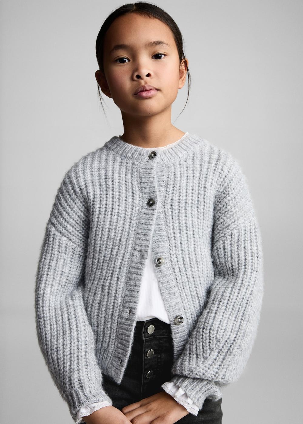 Mango Jeans flare botones