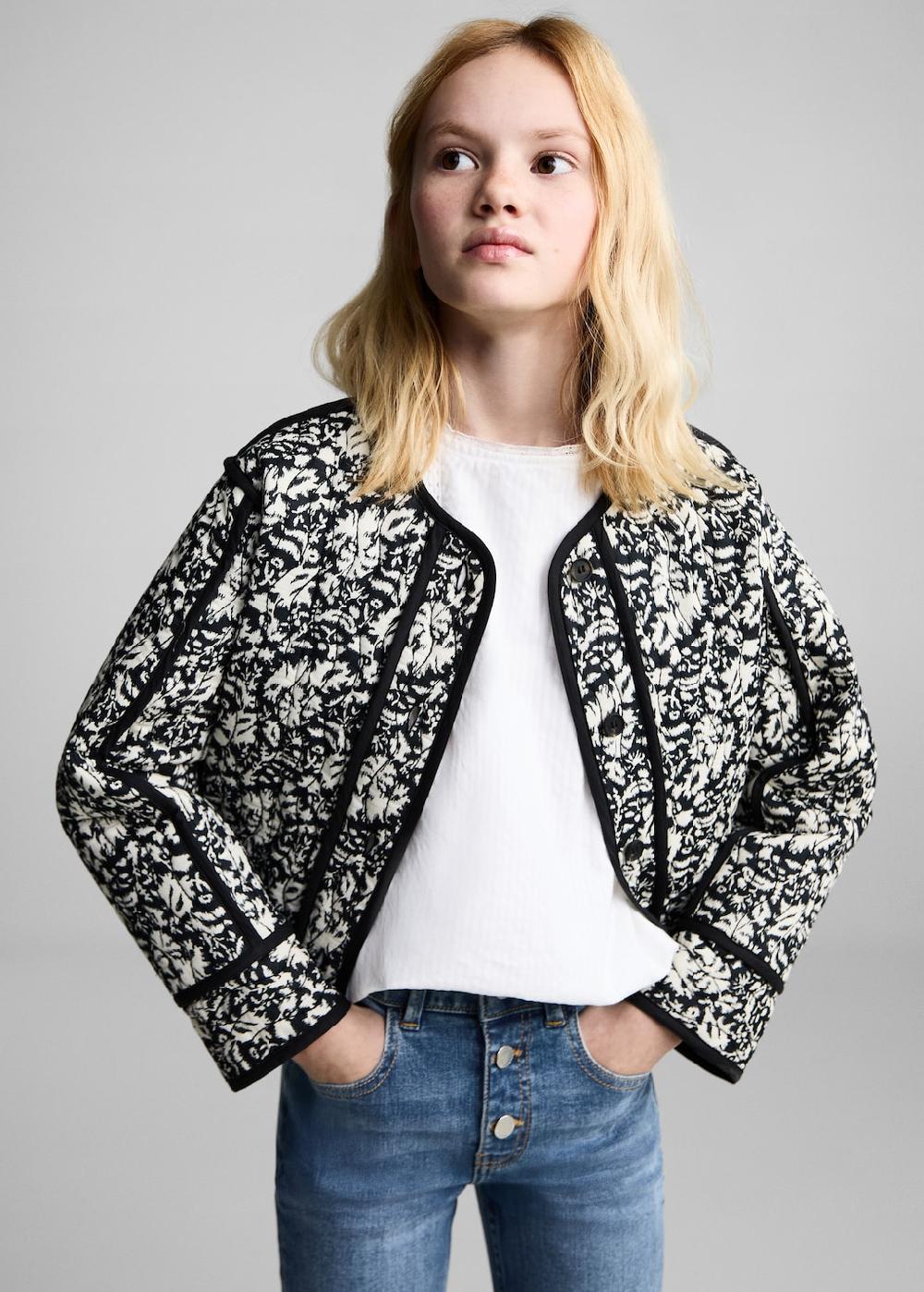 Mango Jeans flare botones