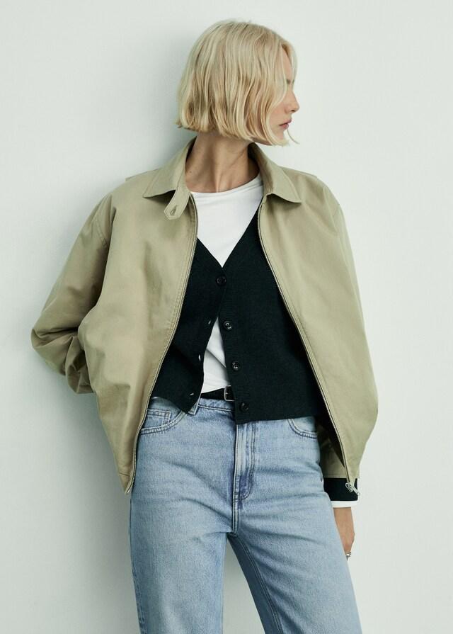 Mango Jeans Mom2000 Mom Tiro Alto