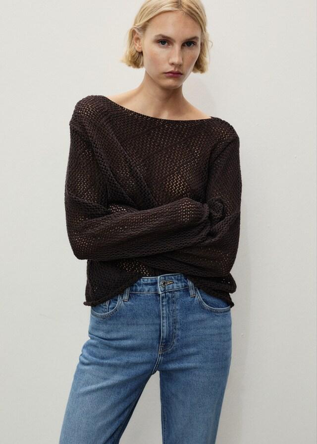 Mango Jeans Newmom Confort Tiro Alto