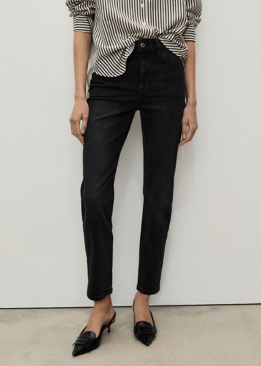 Mango Jeans Newmom confort tiro alto