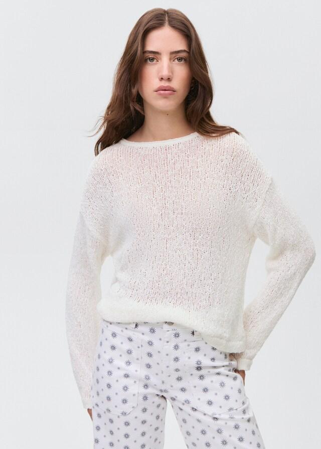 Mango Jeans Rectos Estampados