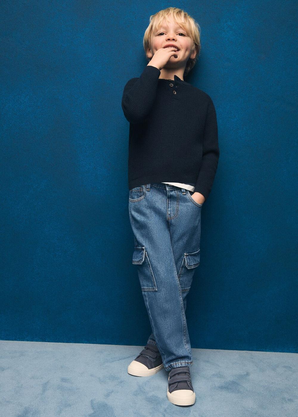 Mango Jeans rectos estilo cargo