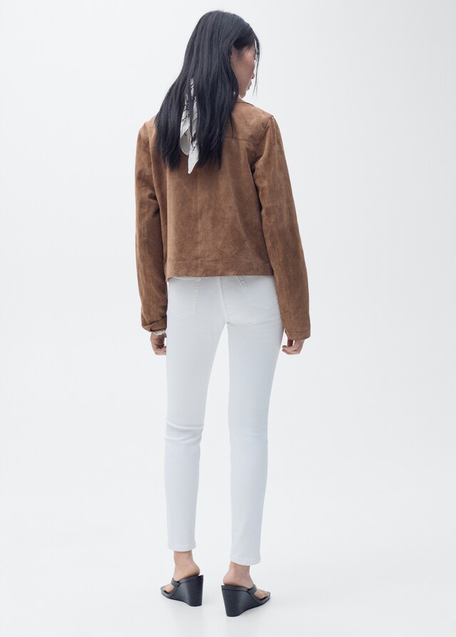 Mango Jeans Skinny Tiro Medio