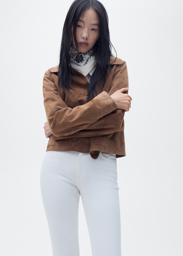 Mango Jeans Skinny Tiro Medio