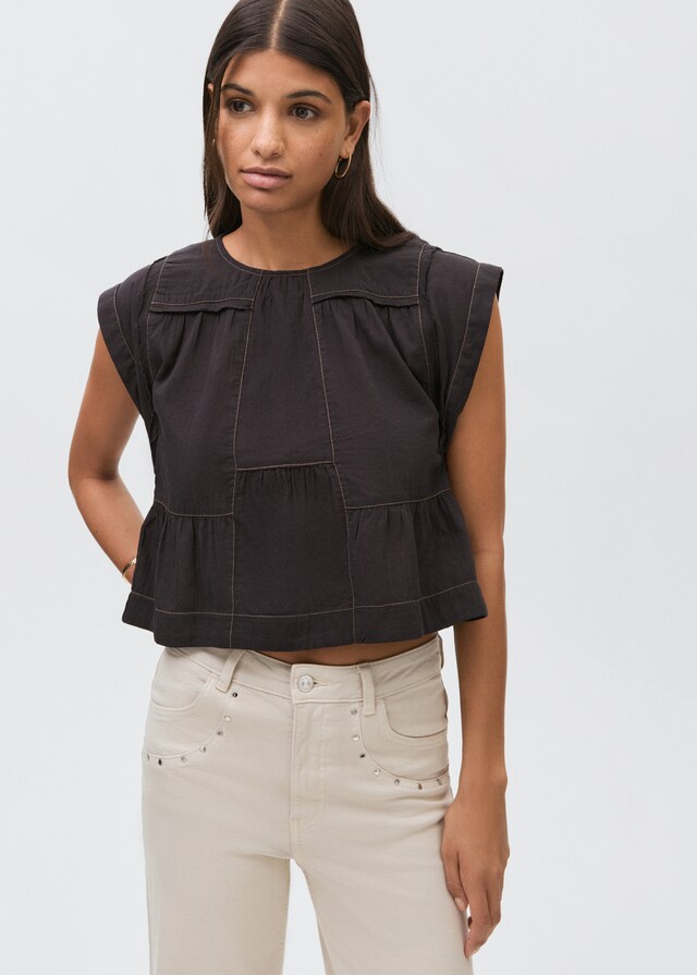 Mango Jeans Straight Tachuelas