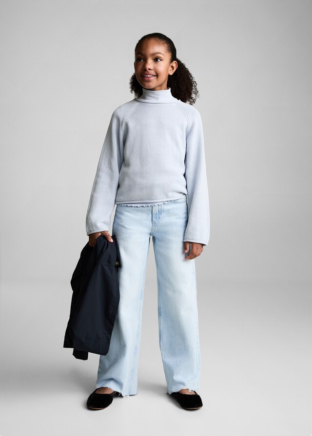 Mango Jersey 100% Algodón Punto