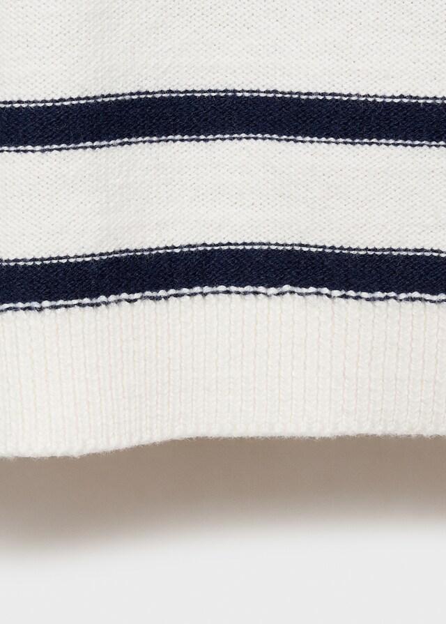 Mango Jersey Algodón Rayas