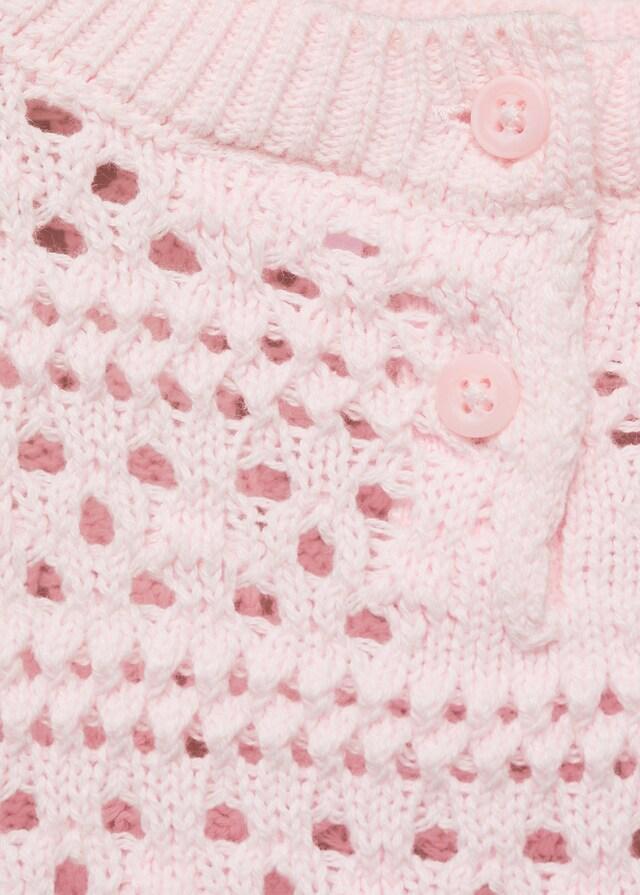 Mango Jersey Calado Algodón Reciclado