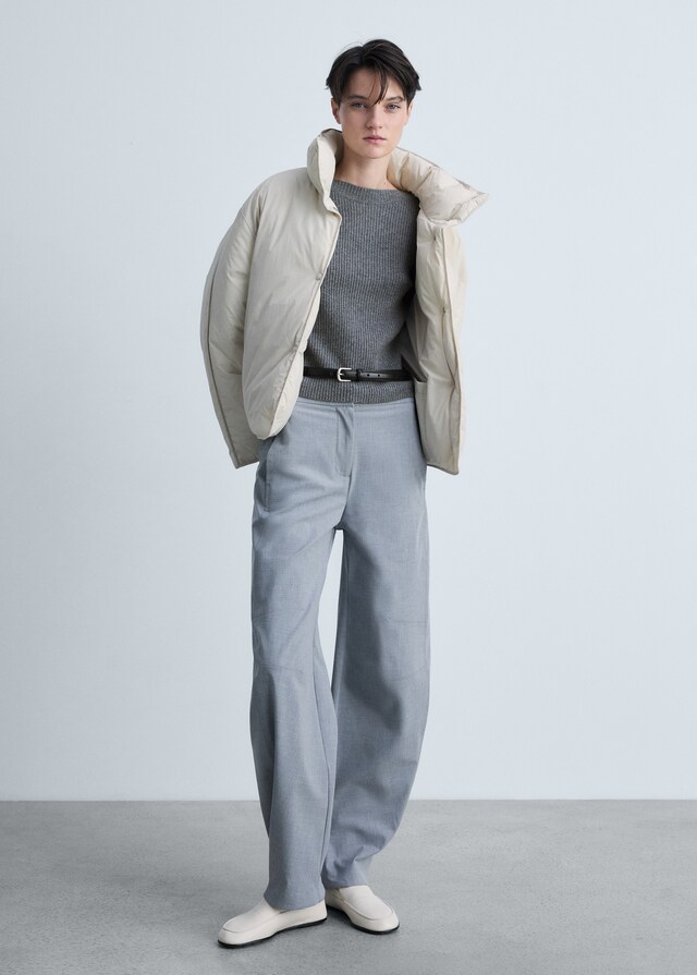 Mango Jersey Canalé Cuello Barco