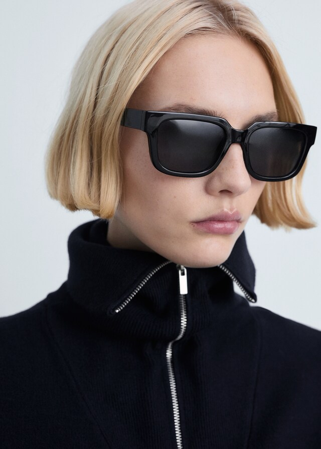 Mango Jersey Cuello Cremallera