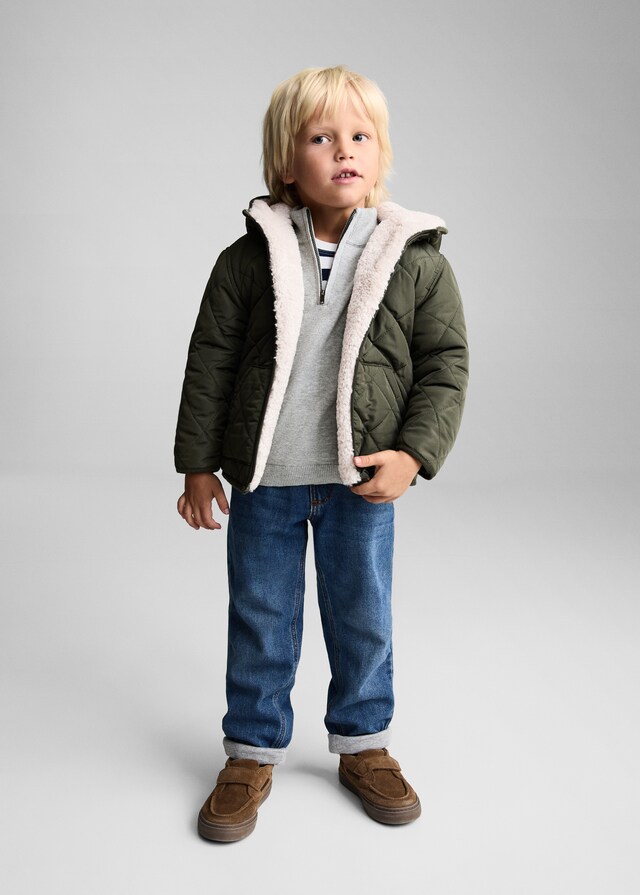 Mango Jersey Cuello Cremallera