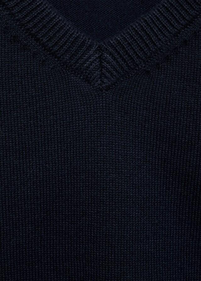 Mango Jersey Cuello Pico