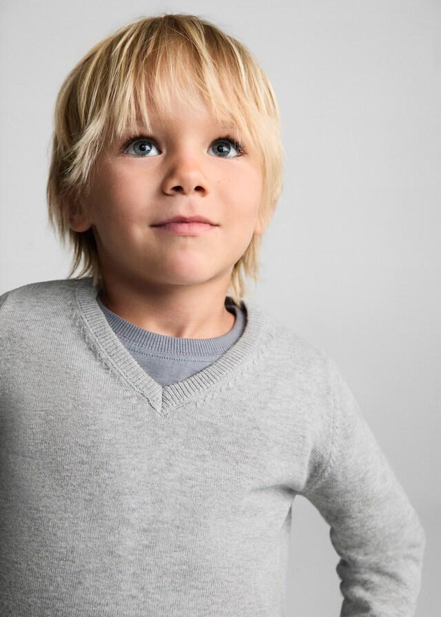 Mango Jersey Cuello Pico