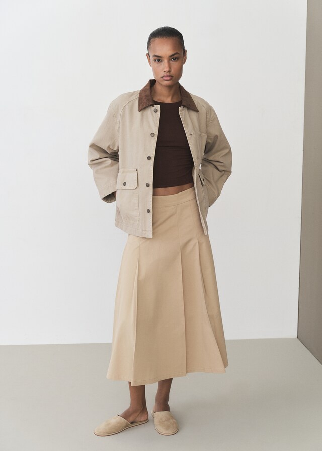 Mango Jersey Entallado Punto Fino