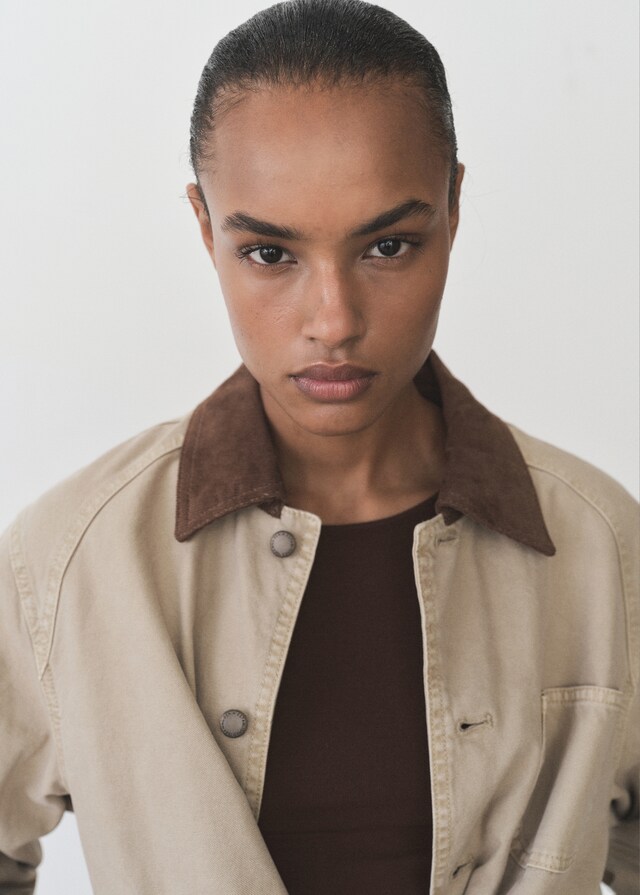 Mango Jersey Entallado Punto Fino