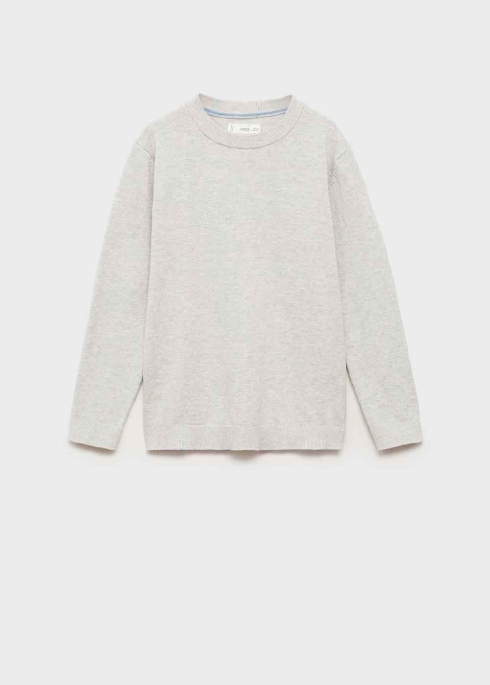 Mango Jersey jaspeado algodón