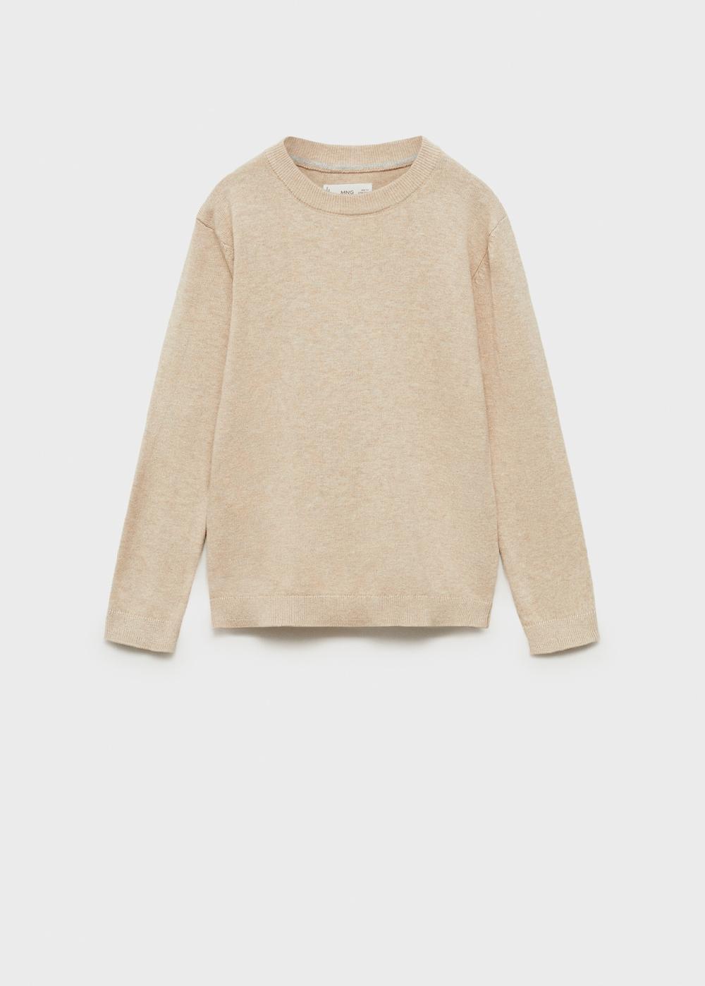 Mango Jersey jaspeado algodón