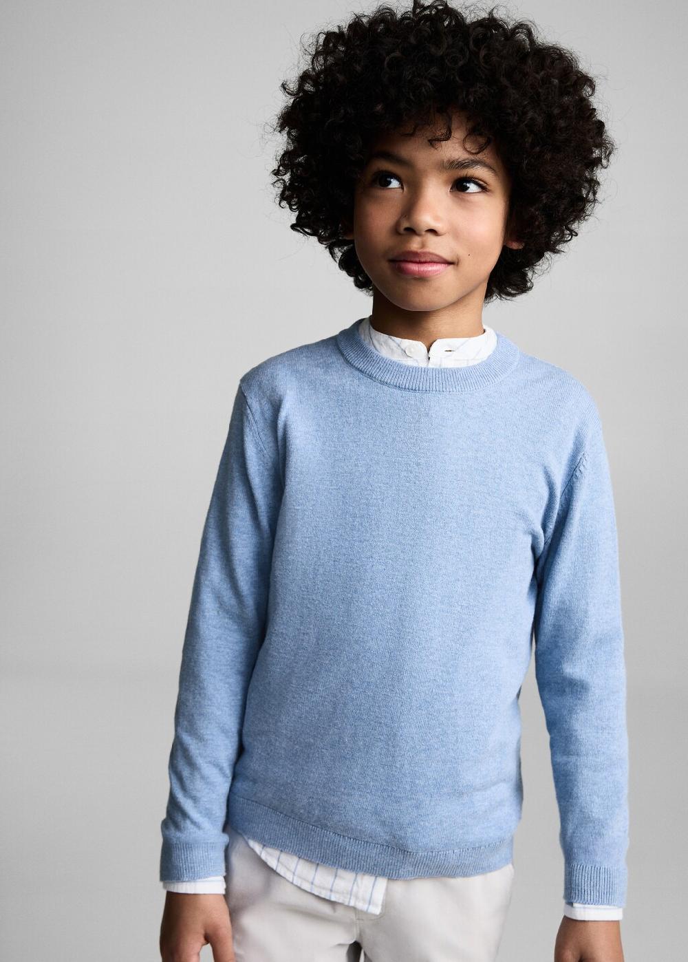 Mango Jersey jaspeado algodón