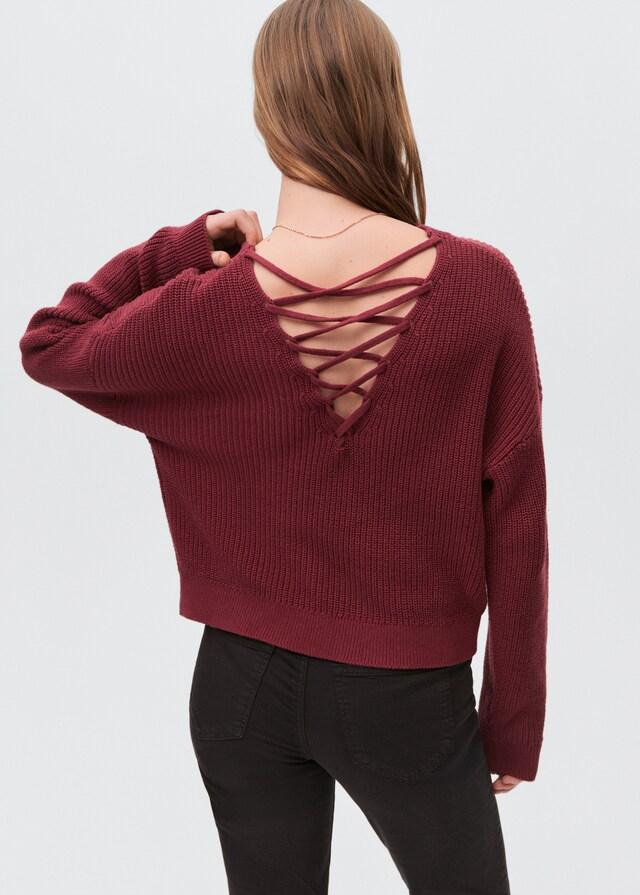 Mango Jersey Punto Abertura