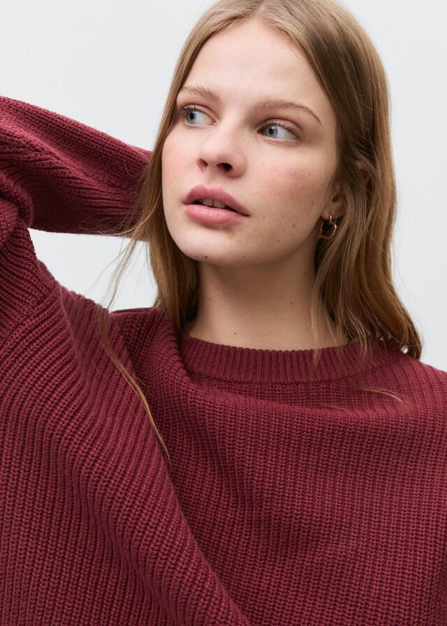 Mango Jersey Punto Abertura