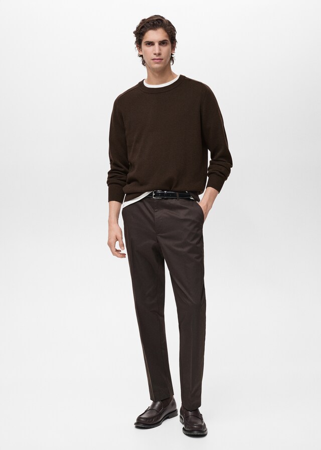 Mango Jersey Punto Algodón