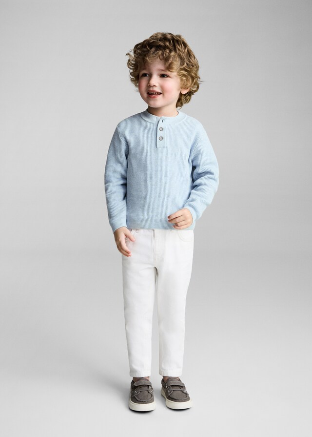 Mango Jersey Punto Algodón