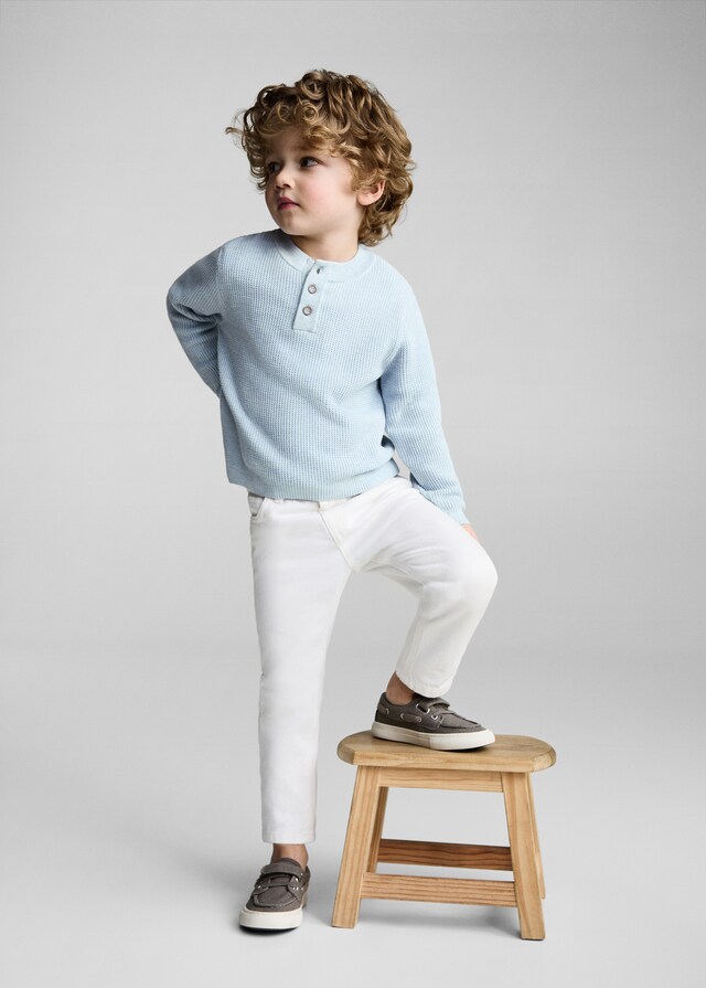 Mango Jersey Punto Algodón