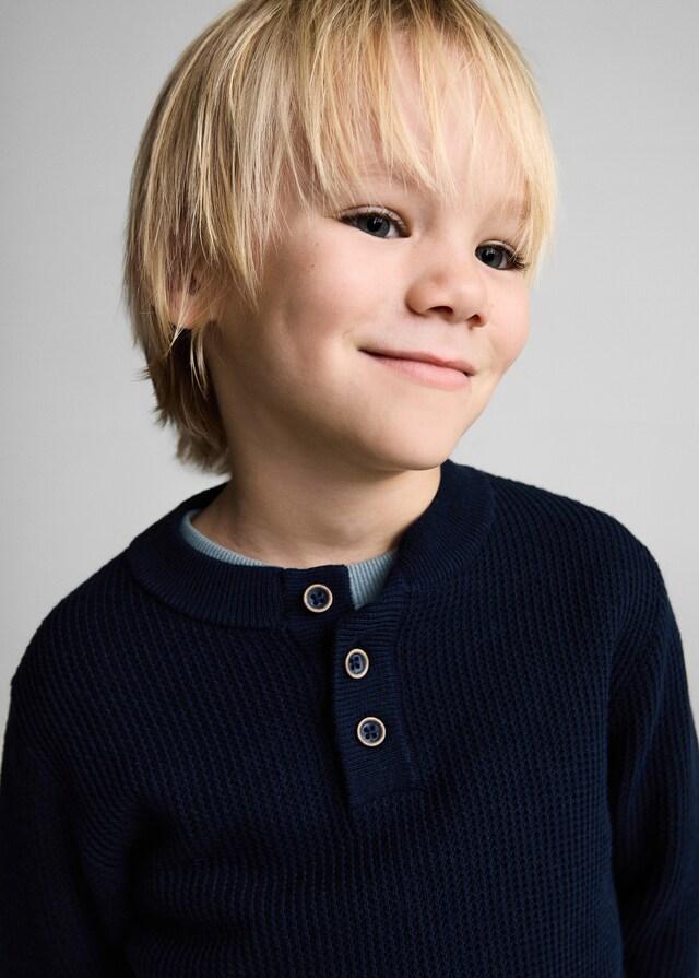 Mango Jersey Punto Algodón