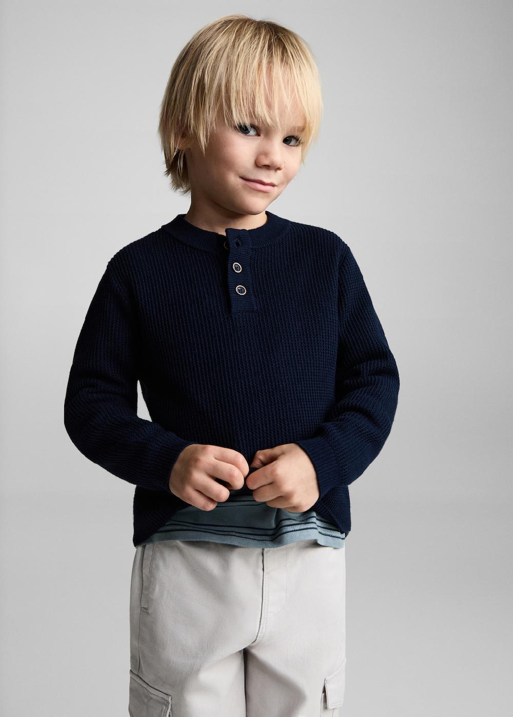 Mango Jersey punto algodón