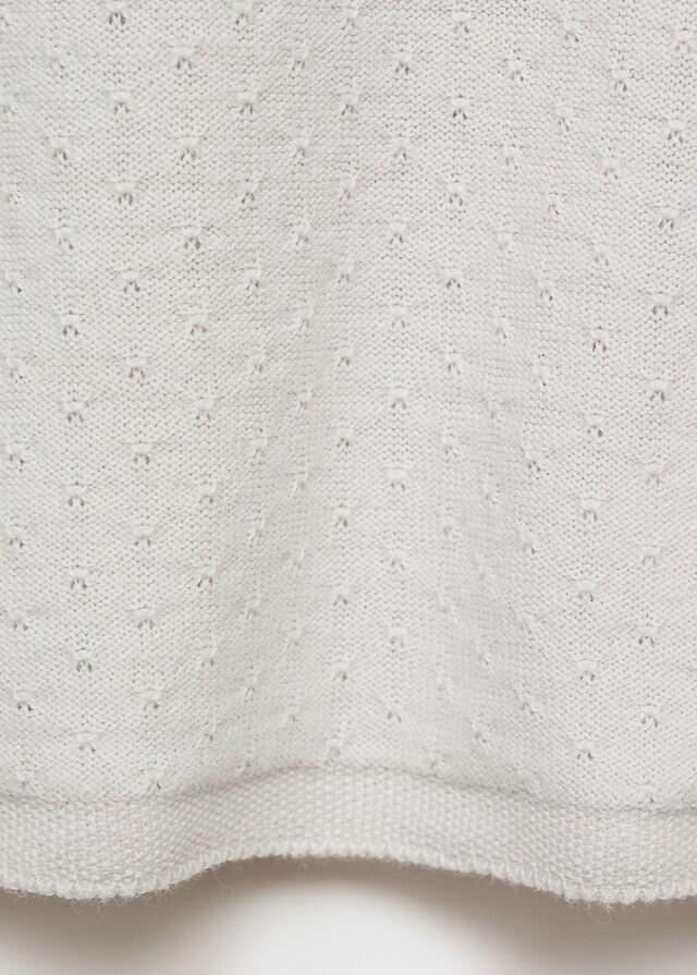 Mango Jersey Punto Bordado