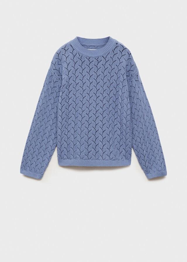 Mango Jersey Punto Calado