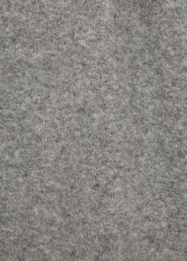 Mango Jersey Punto Cuello Pico Liso